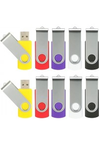 EHD03-021-114-Flash Drive USB 2.0 Thumb Drive10Pack