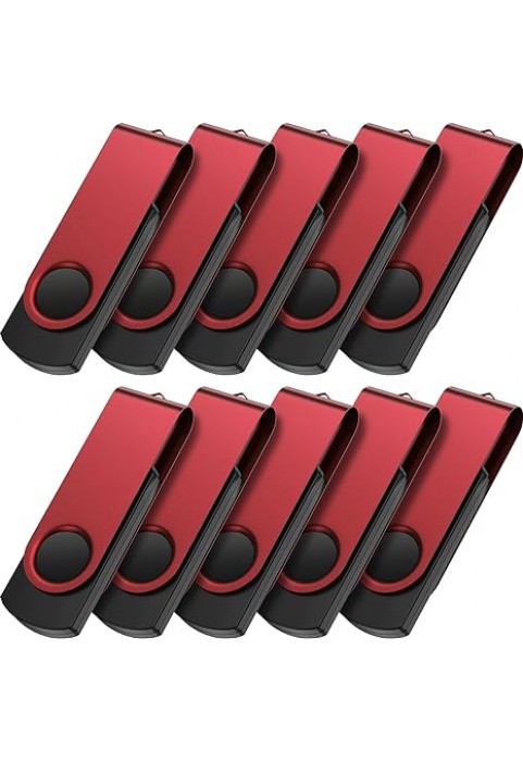 EHD03-L01-132-Flash Drive 16GB 10 Pack Thumb Drive