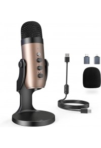 AC-MPS131-M1-USB microphone, Capacitor PC microphone, plug and play game microphone