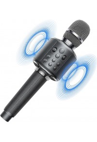 AC-MPS131-M1-Bluetooth Karaoke Microphone for Kids & Adults