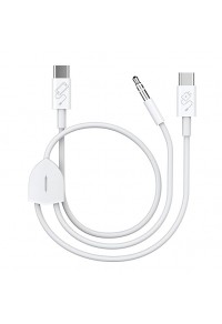 AEA089-NN-C1-USB C to 3.5mm audio cable, PD charging, 2-in-1 design supports simultaneous charging and playback of audio